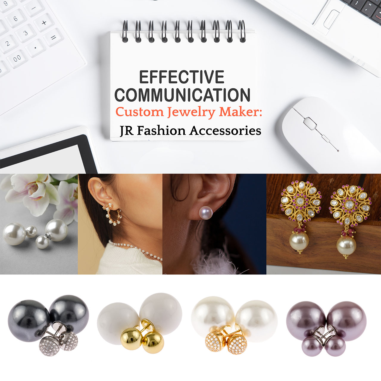 Pearl earrings wholesale 2025